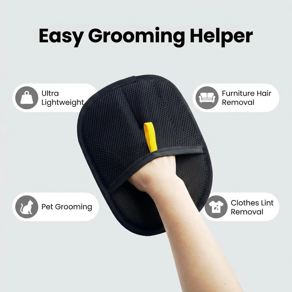 Cat Hair Removal Gloves Pet Grooming Gloves Dog Fur Removes Carpets Dog Accessories Cat Clean Products For Furniture Dirt Clean