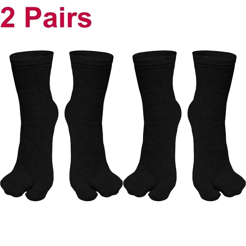 Wiggle Socks Fashion Japanese Style Tabi Toe Socks For Men Women