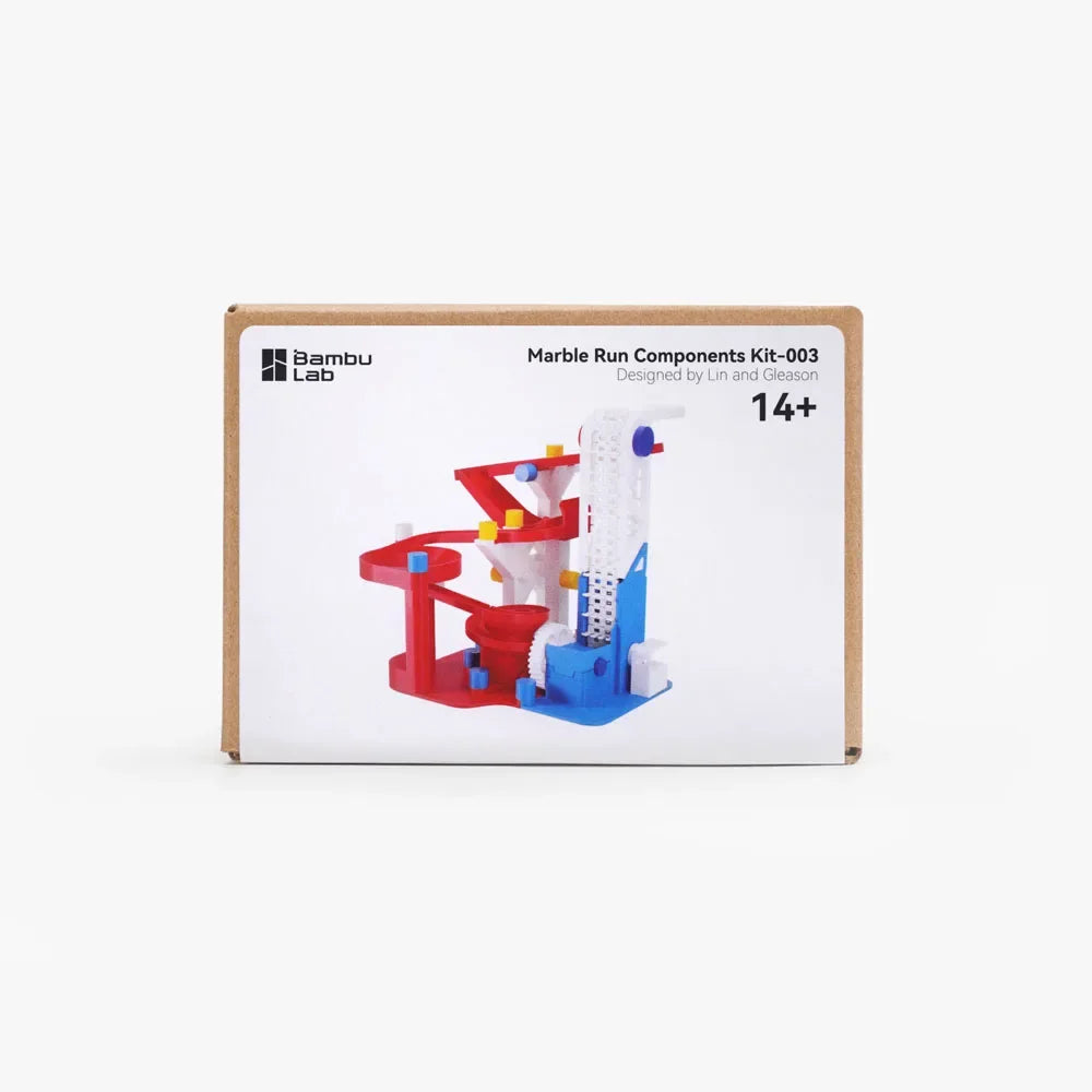 For Bambu Lab Marble Run 003 3D Printer Wireless Charger Inball Runway Components Kit Mouse Clock Gifts Hardware DIY Kid Toy Gun