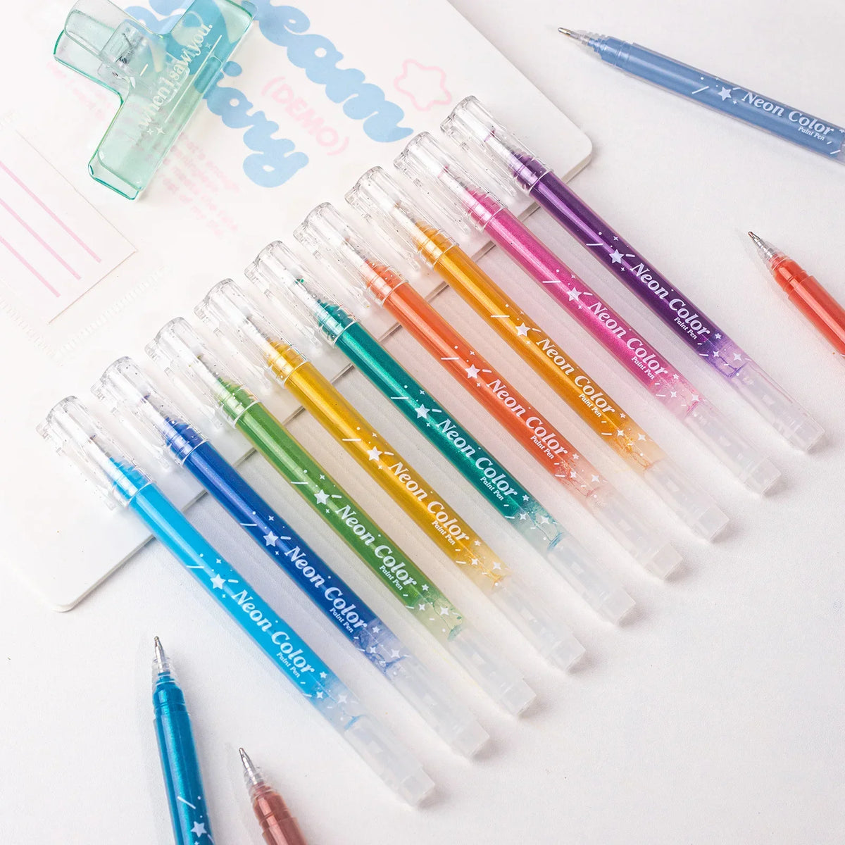 Glitter Highlighter &amp; Gel Pen Set