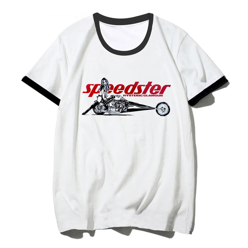 Y2k Tops top women funny Y2K Japanese Tee girl y2k clothing