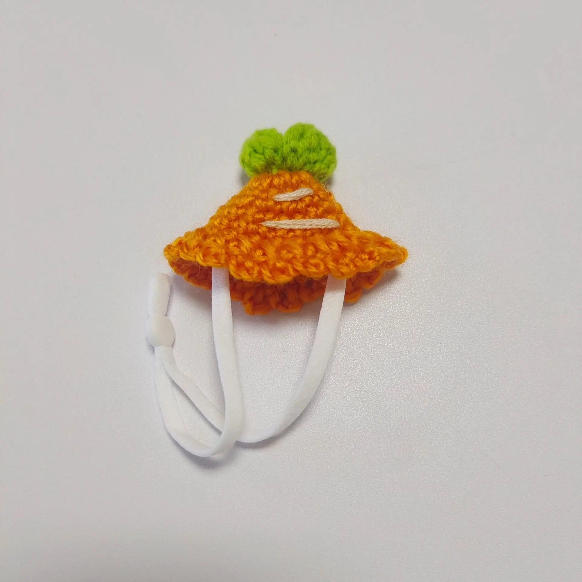 Cute Handmade Knitted Hat Hamster Decoration Chipmunk Guinea Pig Hamster Accessories Hamster Toy Supplies Small Pet Hat