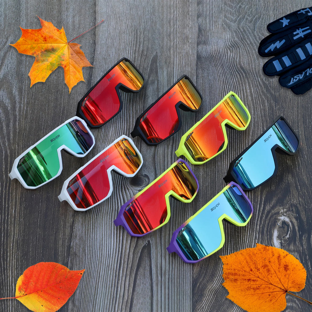 Scvcn Men Bicycle Cycling Sunglasses Woman MTB Road Bike