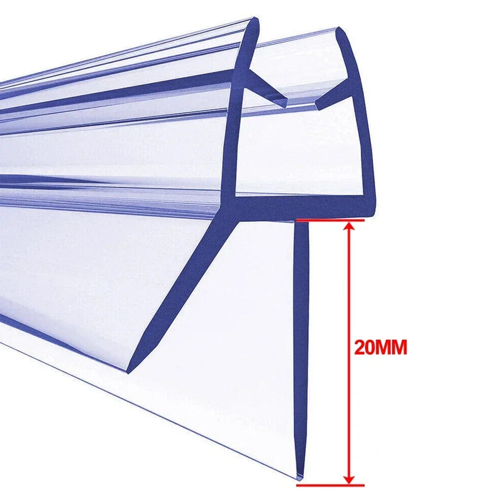 Shower Door Bottom Seal Strip, 2-Pack