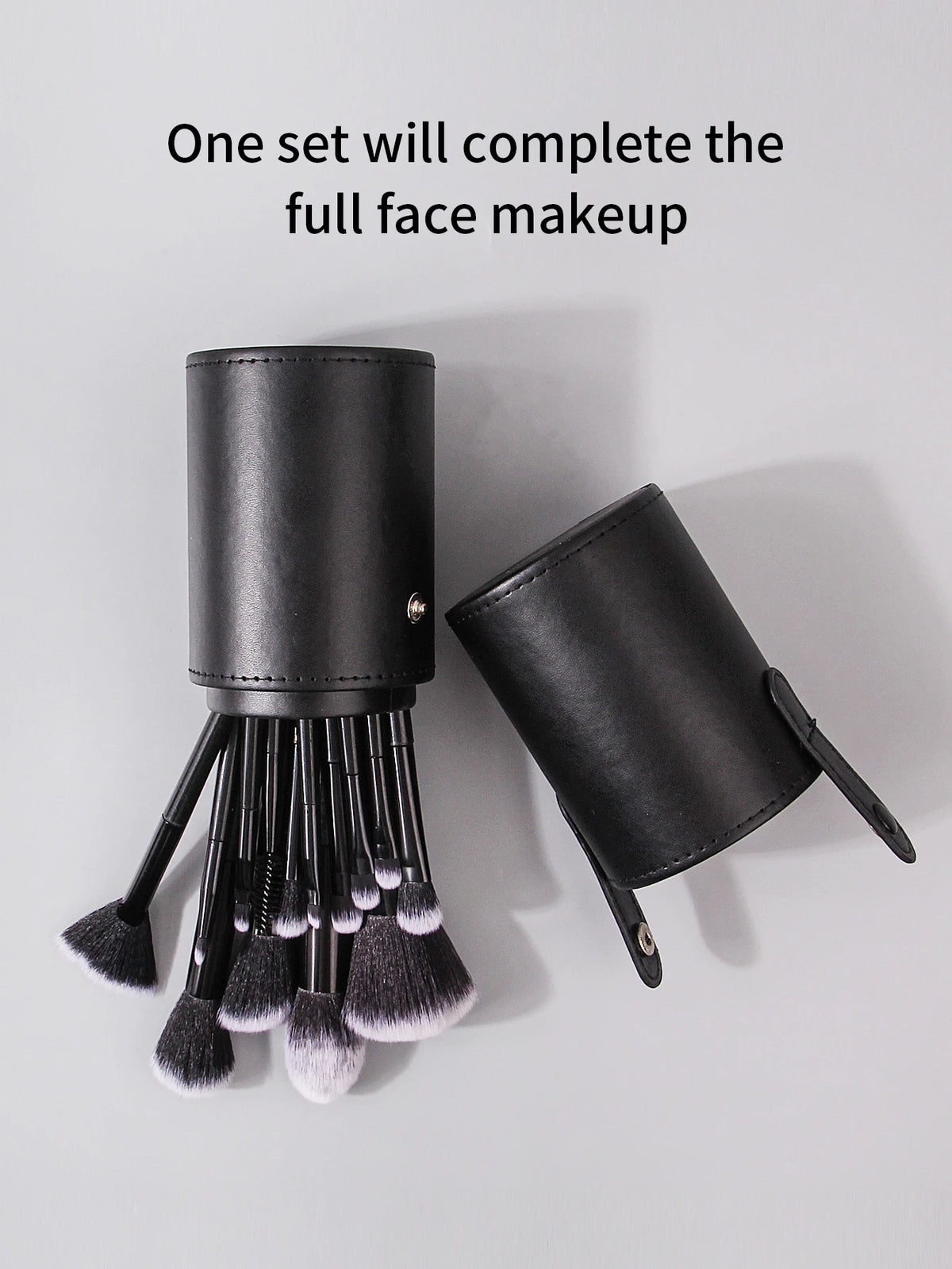 Black Makeup Brush Set Professional Super soft detail brush