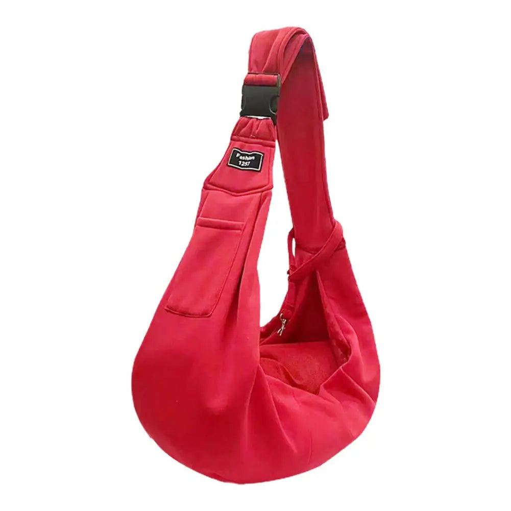 Small Bag on Pet Backpack Shoulder Strap with Hook Comfortable Puppy Carrier