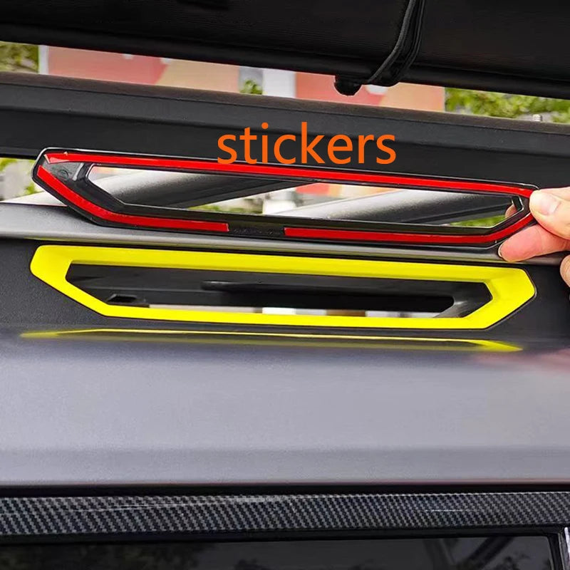 Chery Jetour T2 Luggage Rack Decal