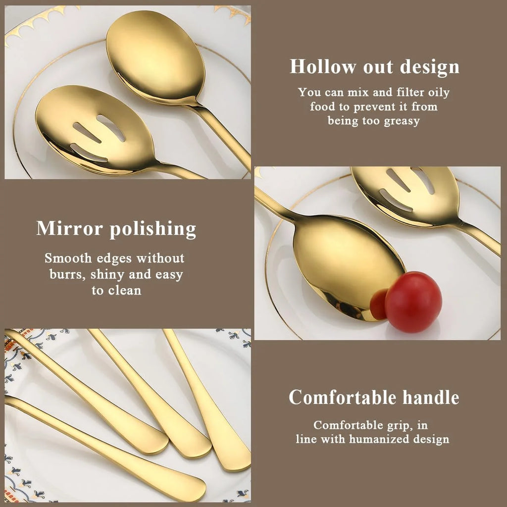 Serving Set - Includes 6 Serving Spoons and 6