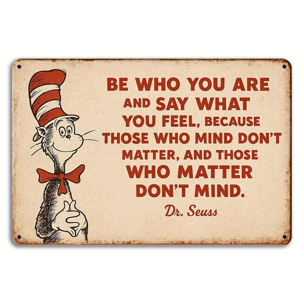 "Be Who You Are and Say What You Feel"