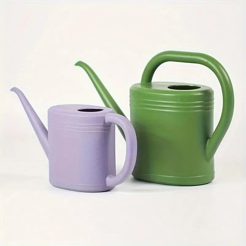 1pc Portable Plastic Watering Can For Indoor Plants, Flower Watering Can Outdoor For Plants Flower, Indoor Long Spout, 1L/2L