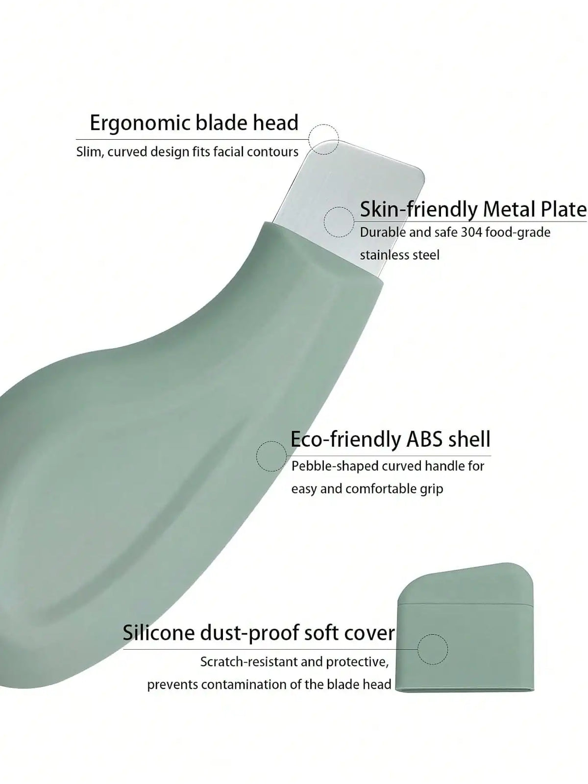 Nose Blackhead Remover Tool Gentle Facial Pore Cleanser Silicone
