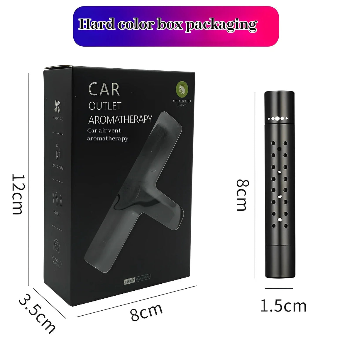 Car Air Freshener Replacement Outlet Car Air Conditioner Vent Clip Solid Perfume Stick Auto Office Kitchen Aroma Diffuser