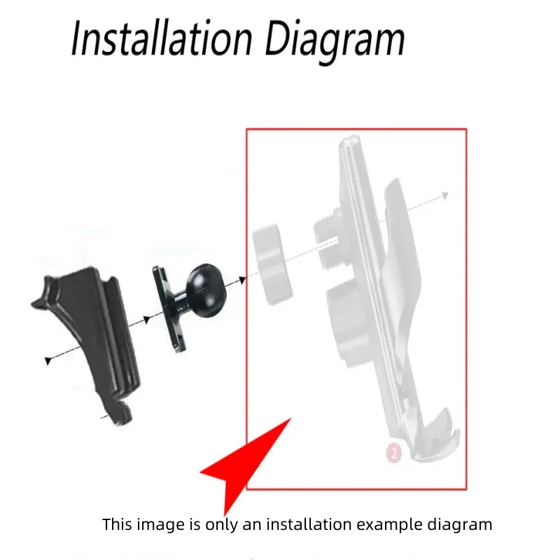 For Dongfeng Motor MAGE GCC 2023 13.2 Inch Screen Car Phone Holder Screen Wireless Charger For Car Auto Interior Accessories