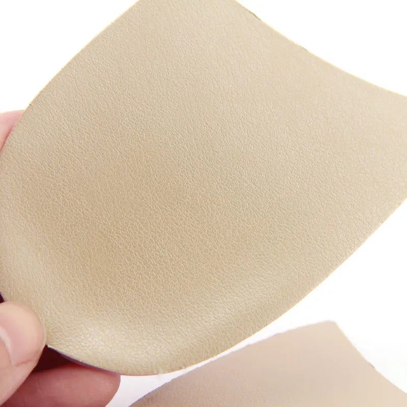 Heel Pad For Men Women Leather O-shaped Orthopedic Insoles