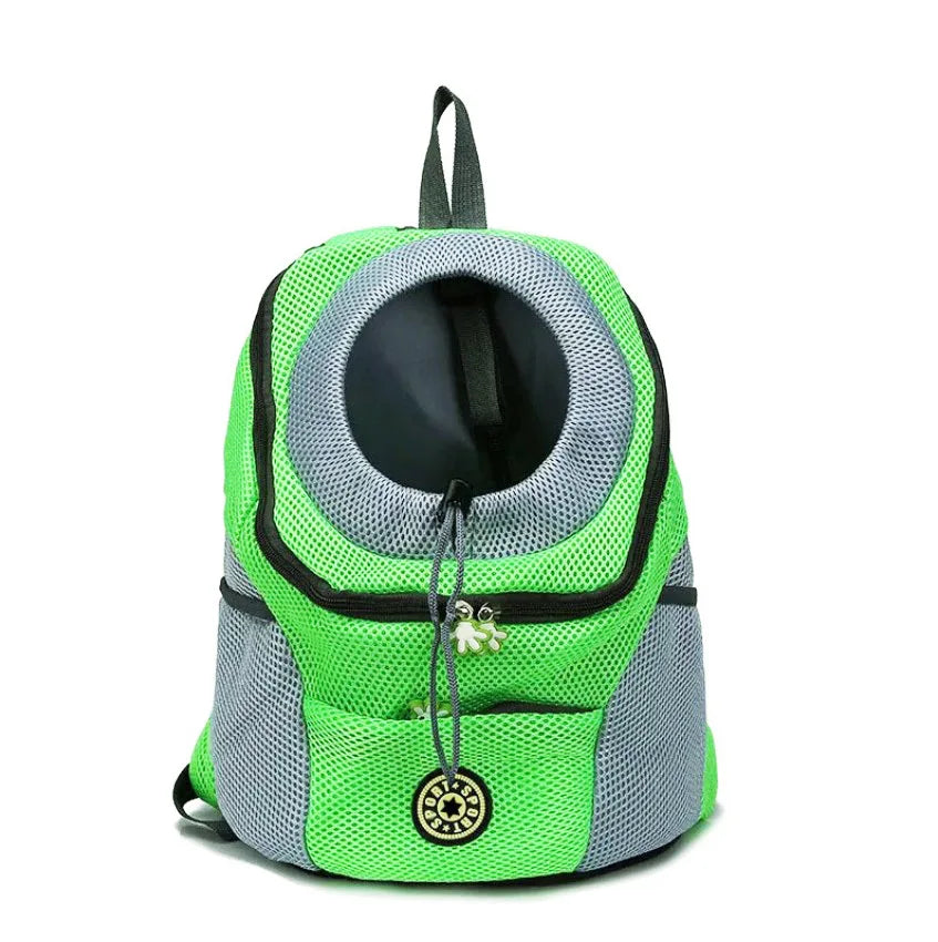 Foldable chest bag, pet bag, outdoor backpack, portable cat backpack for travel, breathable pet backpack for dogs