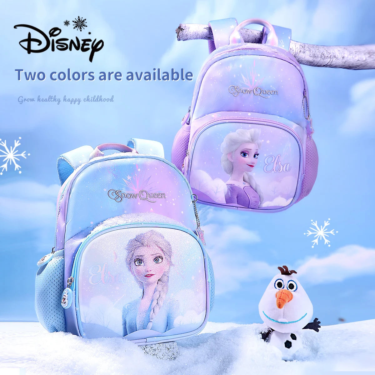 Disney Toddler Backpack: Frozen Princess Elsa Backpack for Little