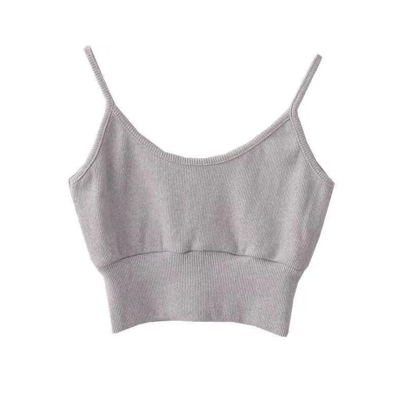 Oversized Crop Sweatshirt and Spaghetti Strap Top Women's Streetwear 2 Piece Set 4 Color Options Sweatshirts Kpop Casual Clothes