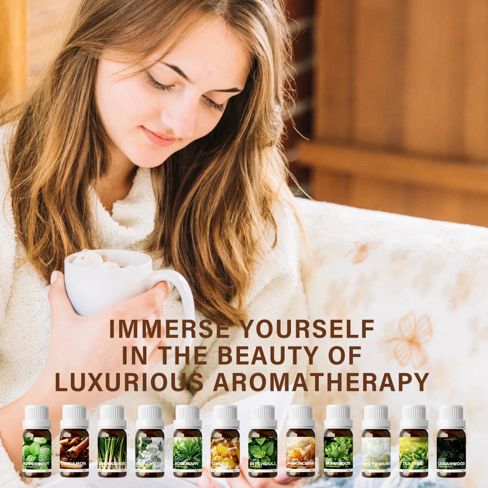 10ml Peppermint Essential Oil for Massage Bath Home Skin, hair, and nail care