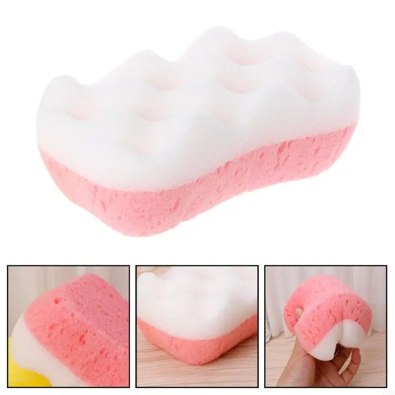 85AC Skin Care Bath Sponge Comfortale Body Scrubber Shower Massage Bathing Brush