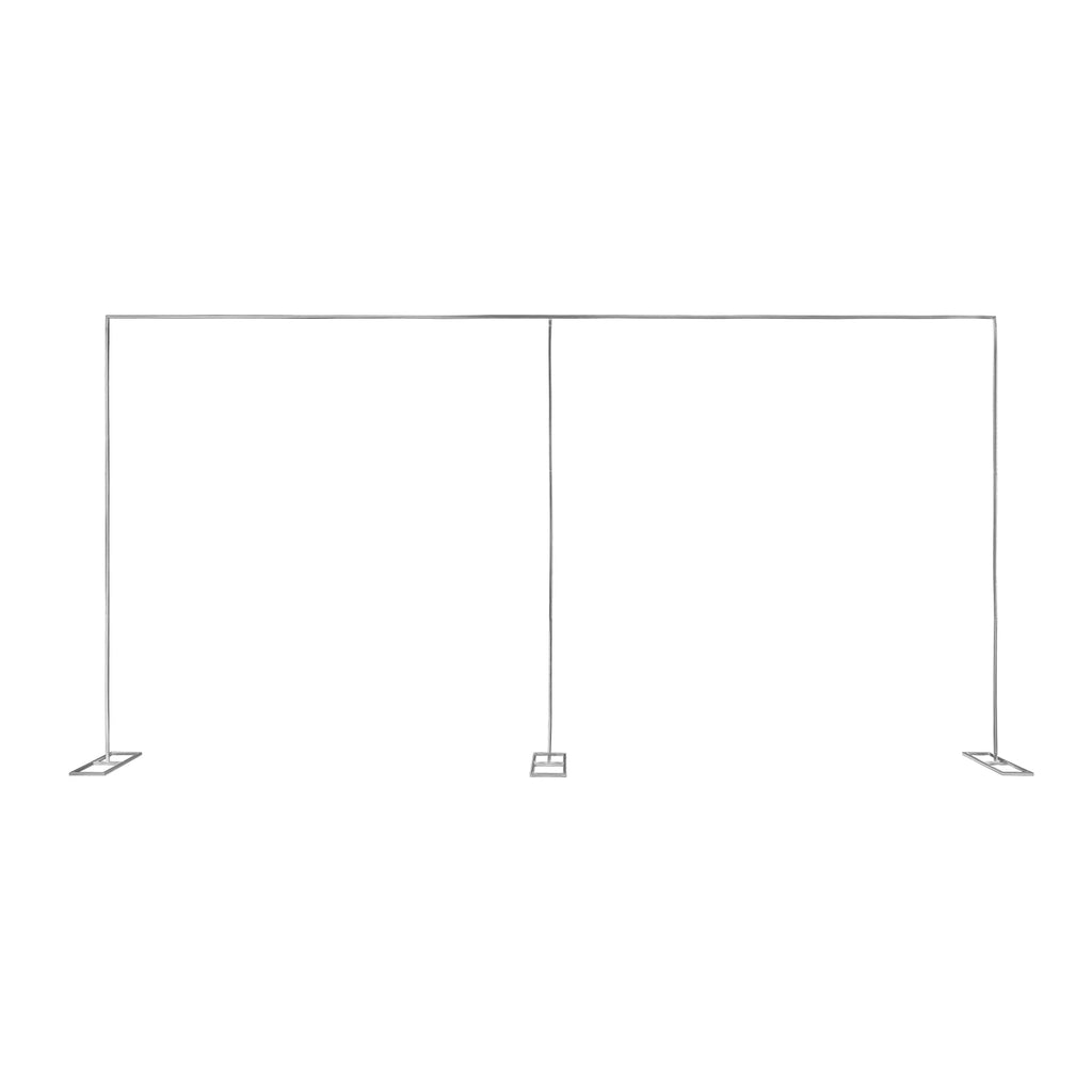 Metal Wedding Arch Stand, 10x20ft Backdrop Frame