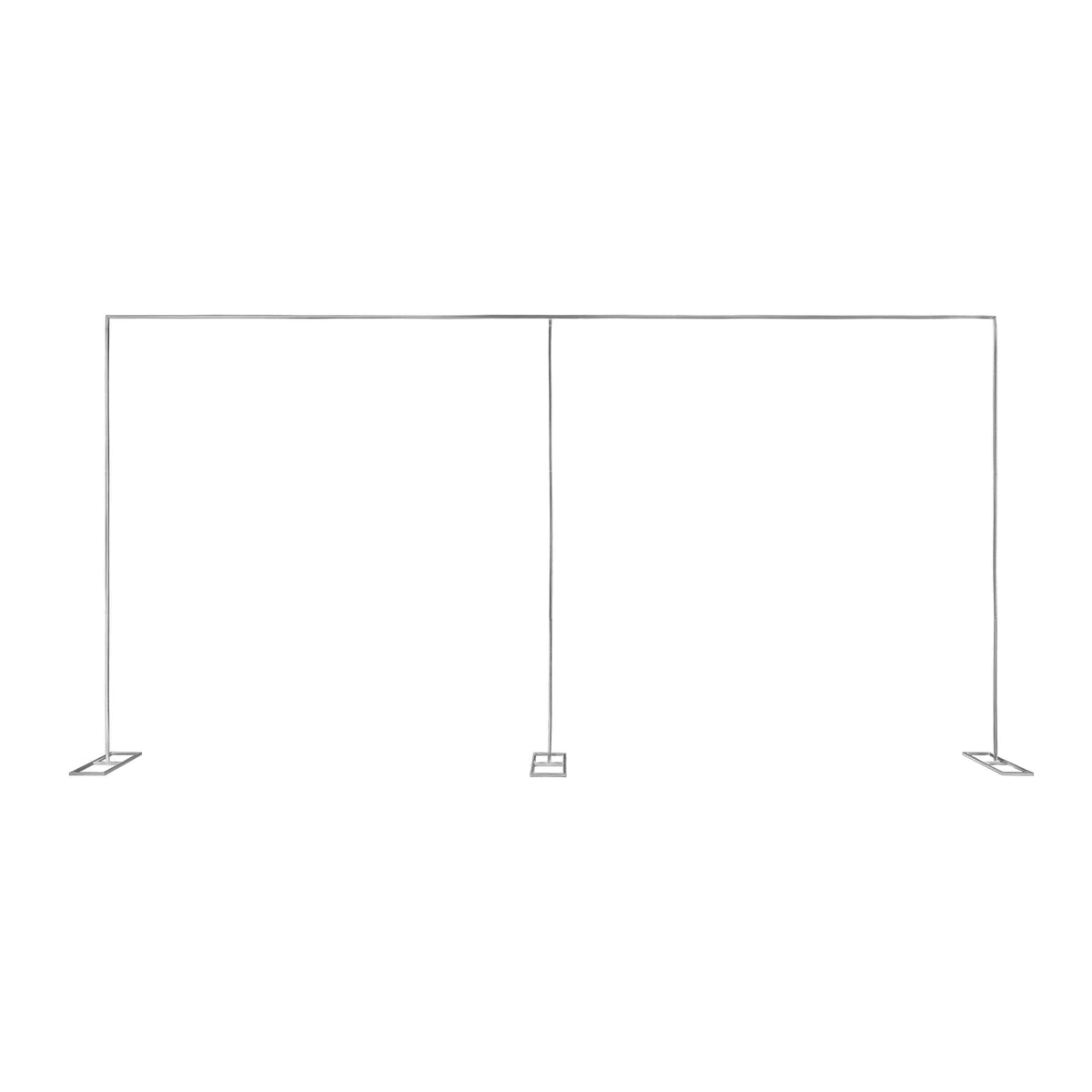 Metal Wedding Arch Stand, 10x20ft Backdrop Frame