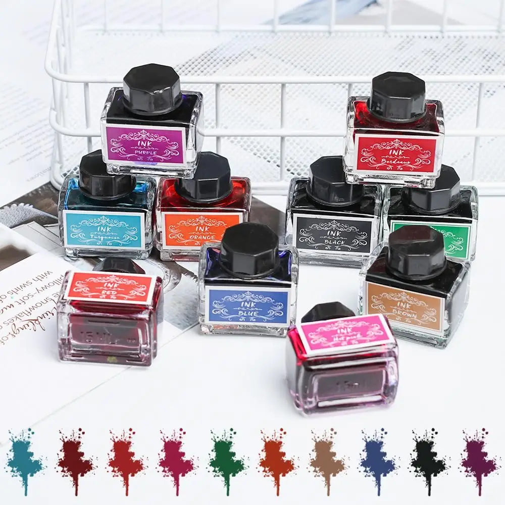Carbon-Free Ink for Fountain Pen 15ml Non-Carbon Ink Fountain Pens