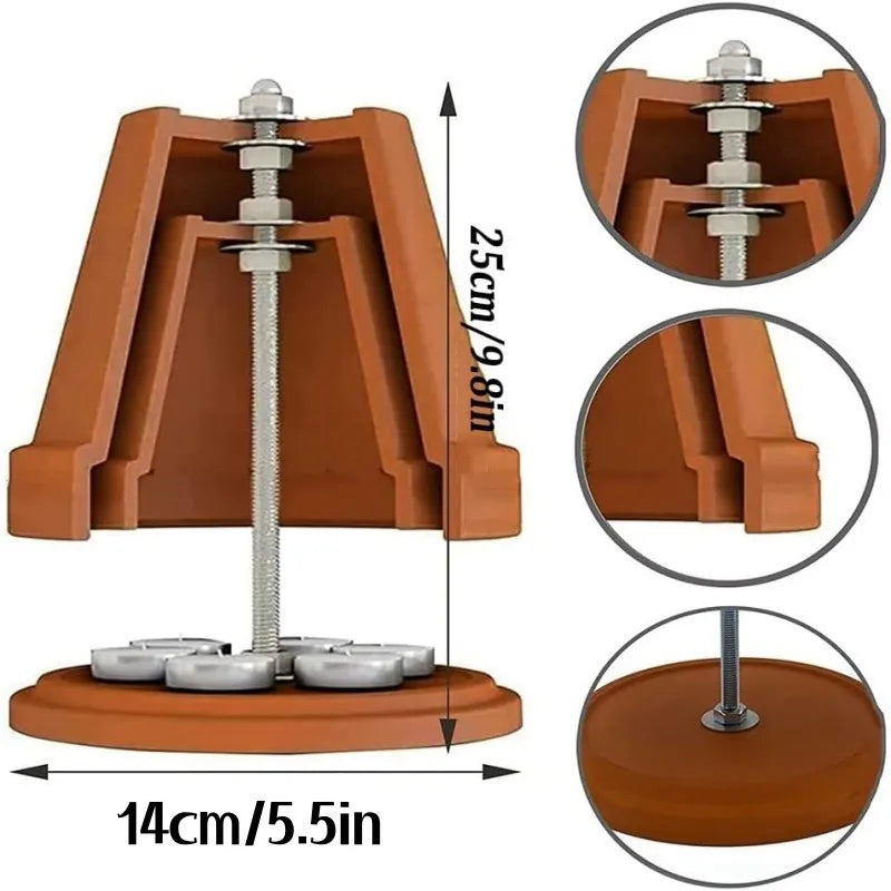 1pc Tea Light Oven T Radiator Candle Heating Kit, Stove Candle Heater For Up To 4-6 Warmer Terracotta For Home, Dining Room