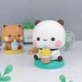 Cute Bubu Dudu Panda Bear Figure Kawaii Cartoon Panda