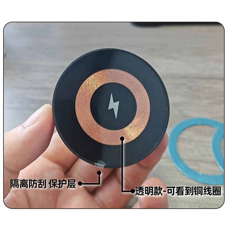 For MagSafe Car Mount Accessories Universal Magnetic Car Phone Holder for 17mm Ball Head Base Wireless Charger Magnet Bracket