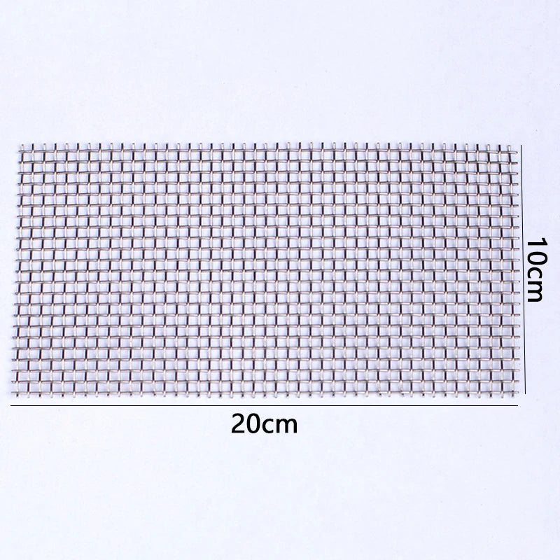Aquarium Stainless Steel Wire Mesh Pad Aquatic Moss Plants Fixing Holder Landscaping Fish Tank Decoration Aquatic Accessories