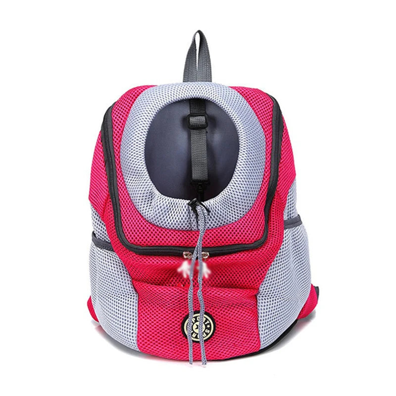 Foldable chest bag, pet bag, outdoor backpack, portable cat backpack for travel, breathable pet backpack for dogs