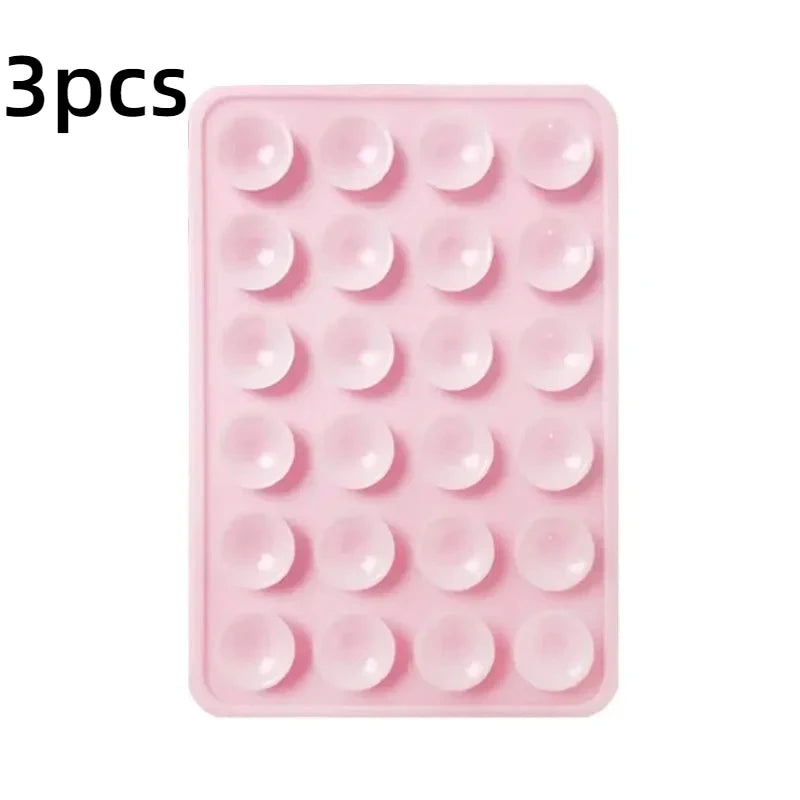 Silicone Suction Cup Phone Case Mount - Double-Sided Hands-Free