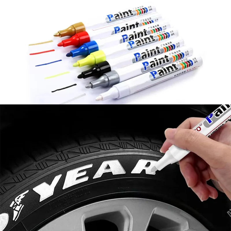 Oil-Based Waterproof Paint Marker Set