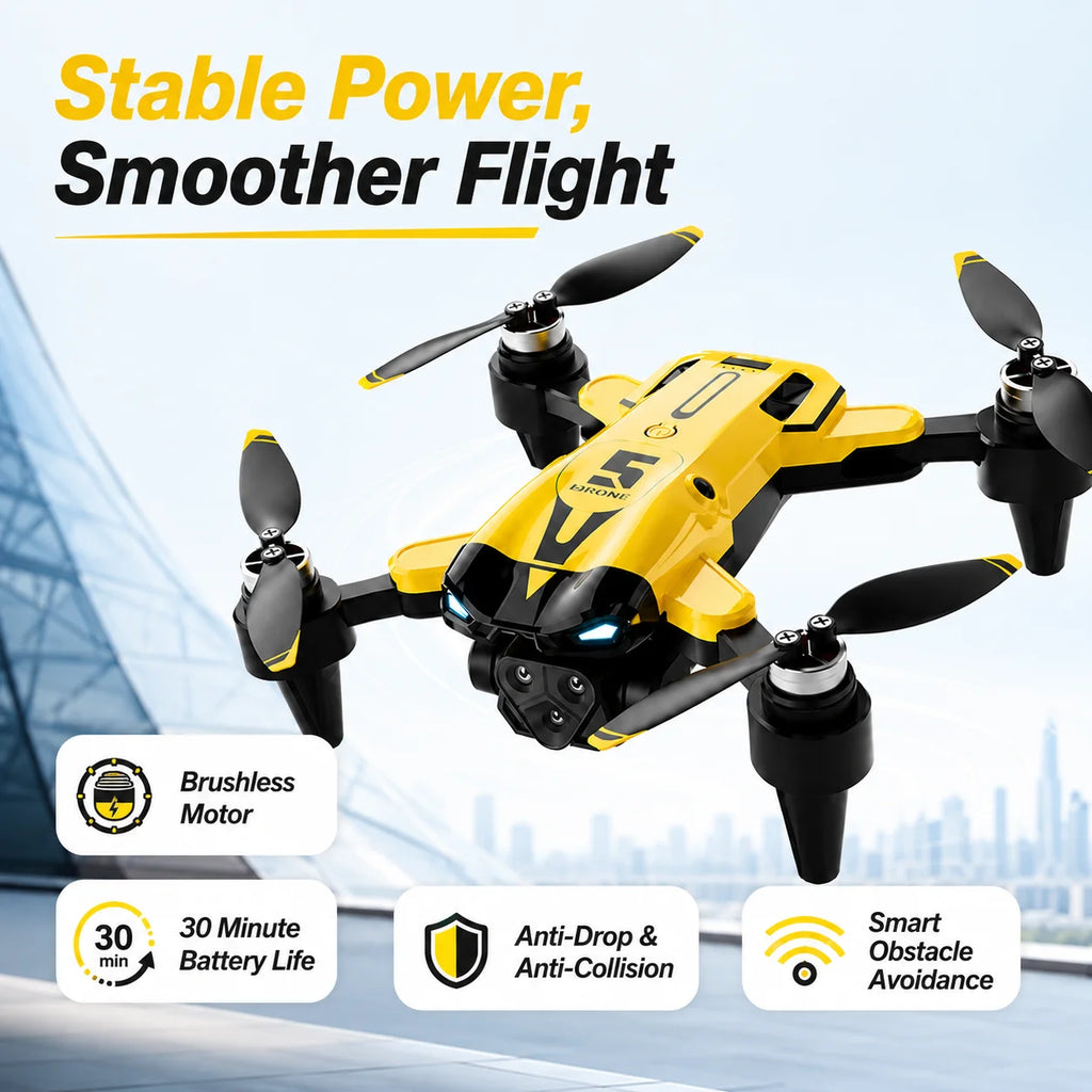 RC Drone Optical Flow Hover Smart Follow Waypoint Trajectory