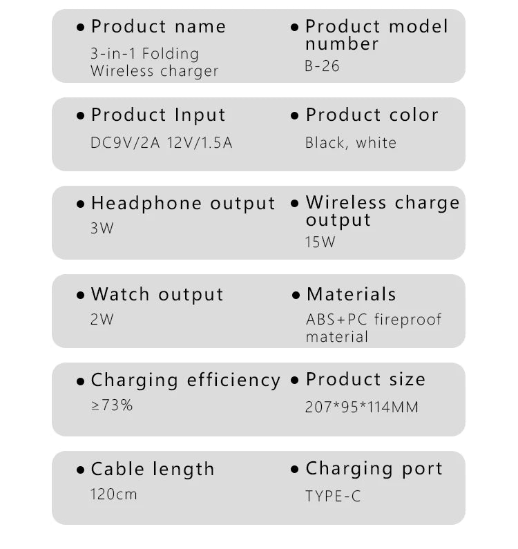 6 In 1 Wireless Charger Stand For iPhone Samsung S23 S22 Ultra Note Fold Galaxy Watch 5 4 Active Buds Fast Charging Dock Station