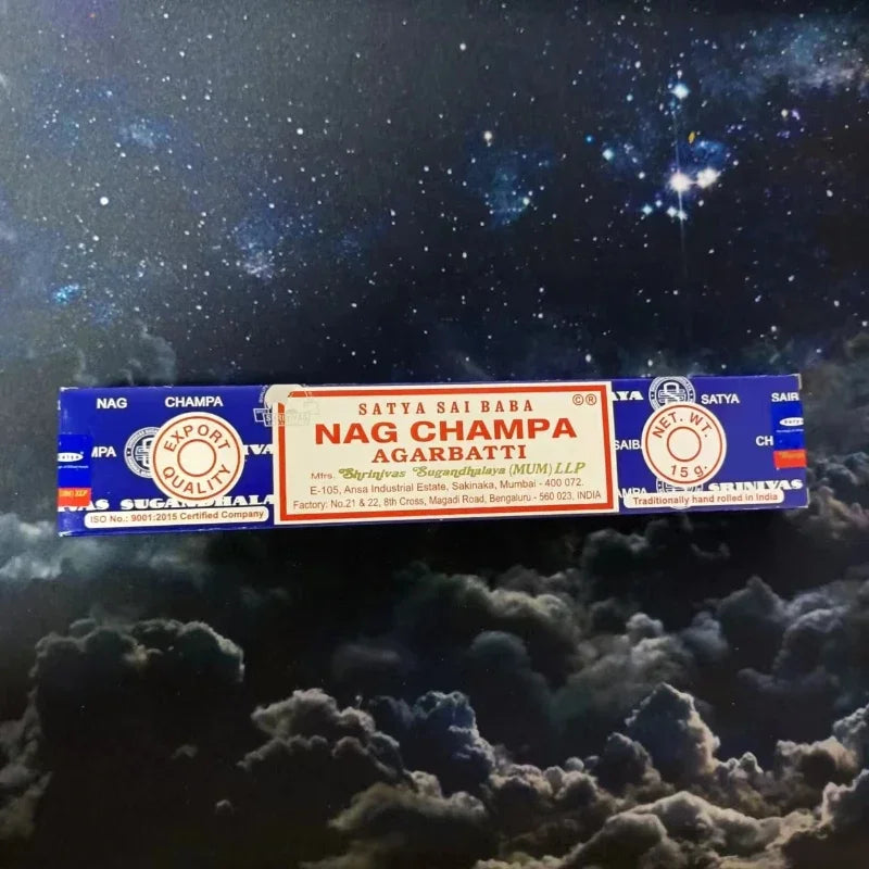Satya Incense Sticks Handmade India White Sage Dragons Blood Natural Household Indoor Clean Air Incense Sticks NAG Champa
