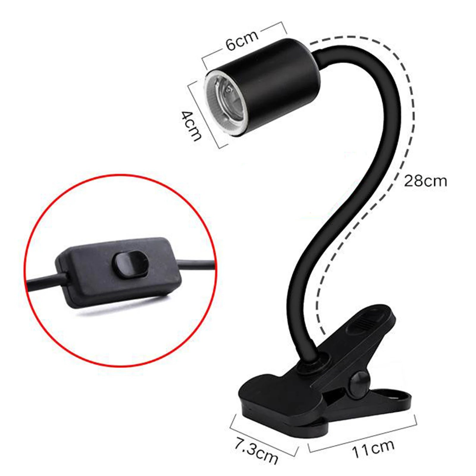 25/50W UVA+UVB Reptile Lamp Turtle Heating Lamp Mini Pet Heat Bulb Amphibians Lizards Temperature Controller Light