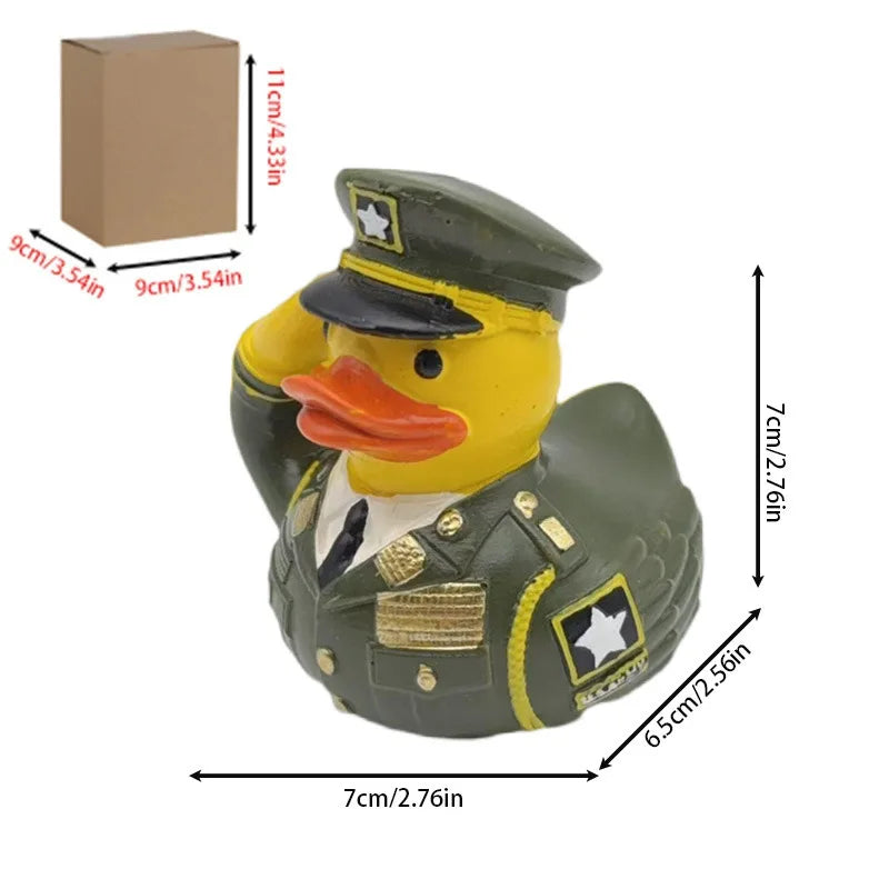 Captain's Duck Cruise Ornament Desktop Car Decoration Cross-Border New Product Unique Gift for Friends