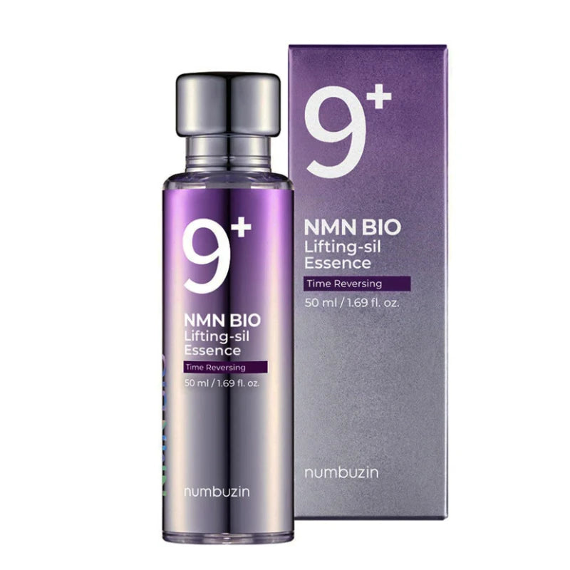50ml No.9+ NMN Bio Lifting-Sil Essence Firming Reducing Wrinkles Enhance Elasticity Deep Skin Repair Skin Care Essence Korea Ski