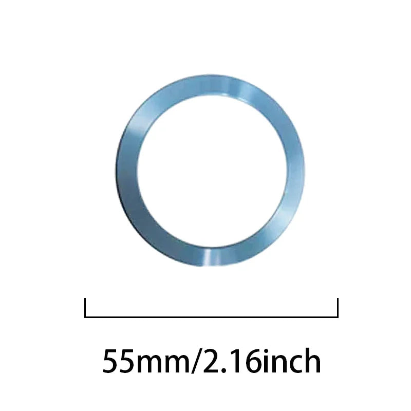 Magnetic Metal Plate Ring for Magsafe Wireless Charger Iron Sheet Sticker Car Phone Holder Magnet Patch for iPhone 15 13 Pro Max