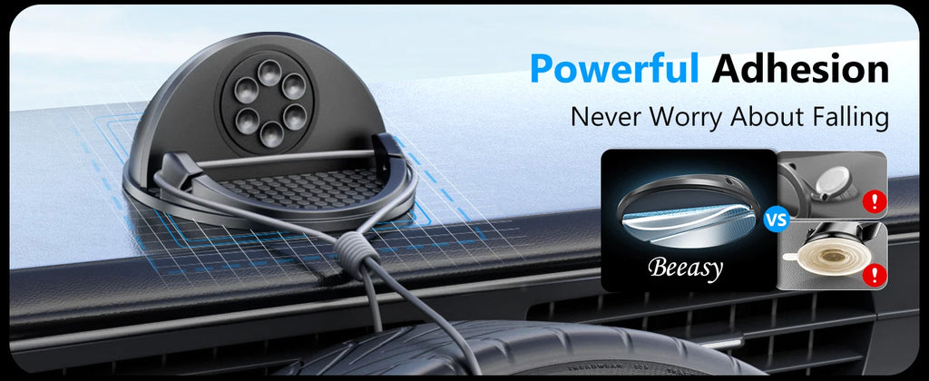 Car Phone Holder Wireless Charger Non-Slip,Mobile Phone Fast Wireless Charger for iPhone15W Wireless Car Charger Dashboard