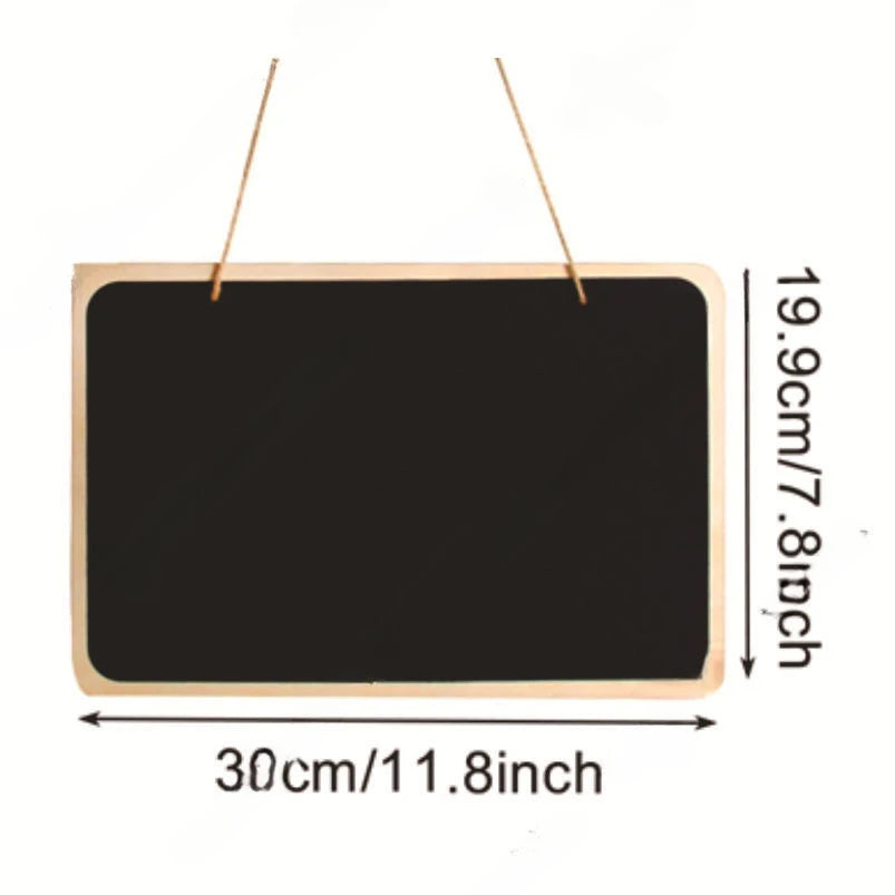 Rustic Wedding Wooden Blackboard Mr Mrs Bridal Shower Decoration Photobooth Birthday Party DIY Home Decor Sign Message Board