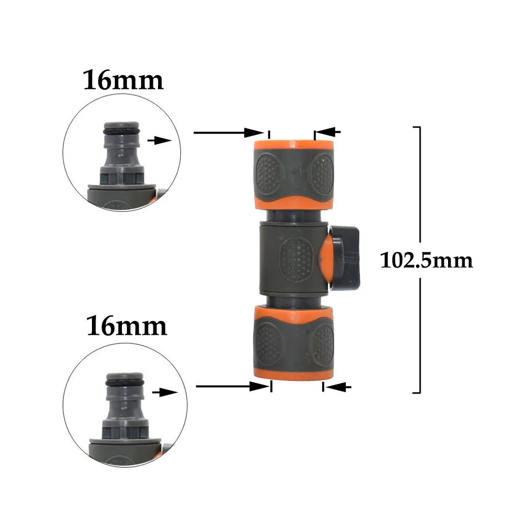 3/4 Male Female Tap Quick Connecter Nipple Garden Hose Thread Ball Valve Fittings Tubing Repair Watering Gun Adapter