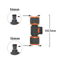 3/4 Male Female Tap Quick Connecter Nipple Garden Hose Thread Ball Valve Fittings Tubing Repair Watering Gun Adapter