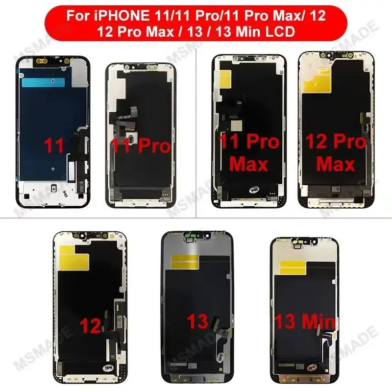 OLED X LCD for Iphone for 12 14 Plus 11 Pro Screen Incell 12 Pro