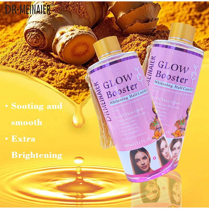 300ml Alpha Arbutin And Kojic Acid Brighten Serum Face & Body Moisturizer Nourishing Brighten Body Oil Body Face Skin Care