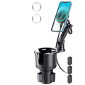 Car phone holder, multifunctional car cup holder suction, mobile phone navigation holder, magnetic wireless charger