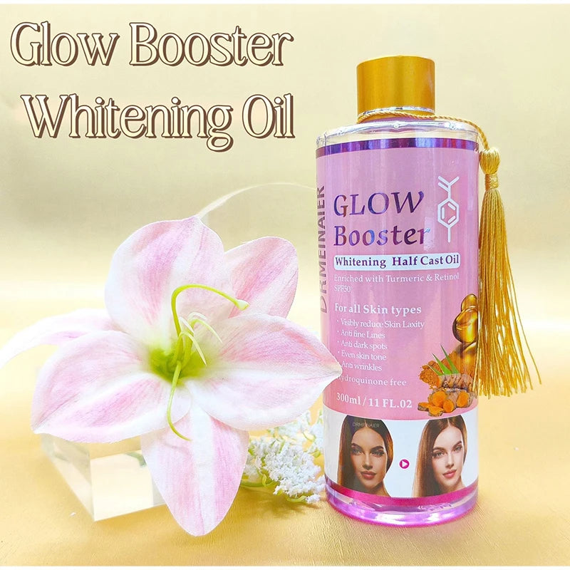 300ml Alpha Arbutin And Kojic Acid Brighten Serum Face & Body Moisturizer Nourishing Brighten Body Oil Body Face Skin Care