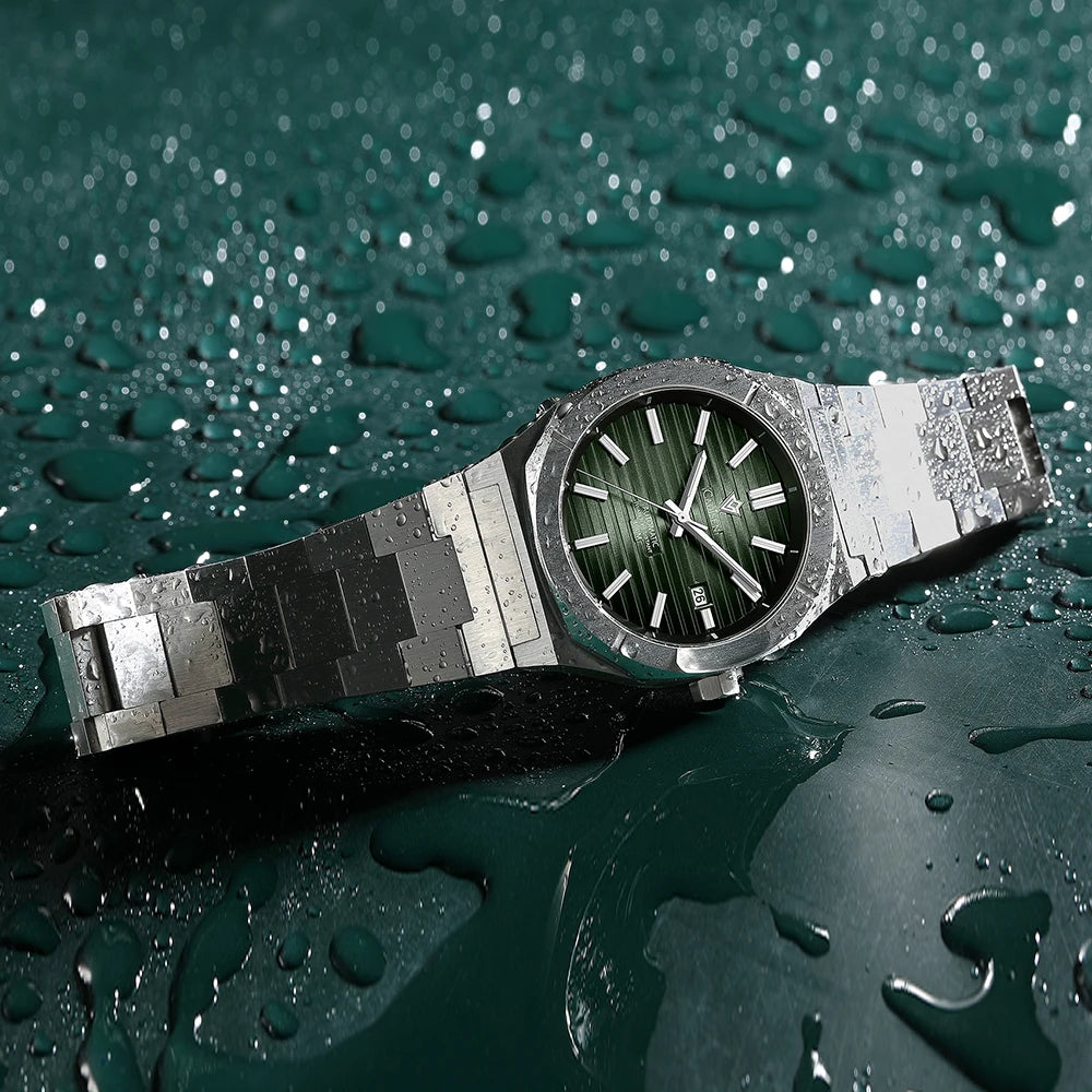 CADISEN Diver Watch Luxury Sapphire MIYOTA 8215 German Designer