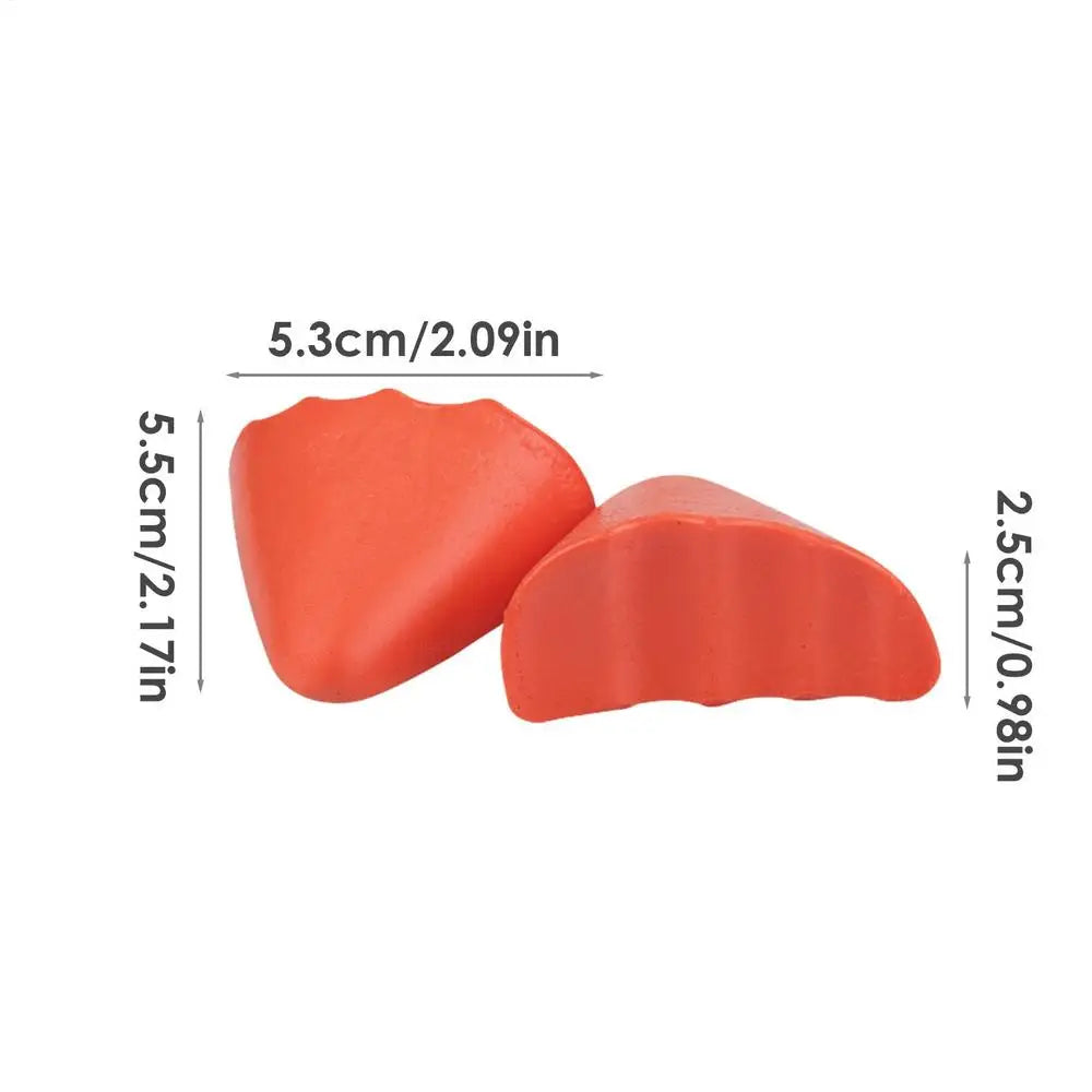 Toe Fillers For Shoes Thickened Soft PU Foam Shoe Filler 1 Pair Toe Inserts Comfortable Anti-Wear Shoe Stuffer For Casual Shoes